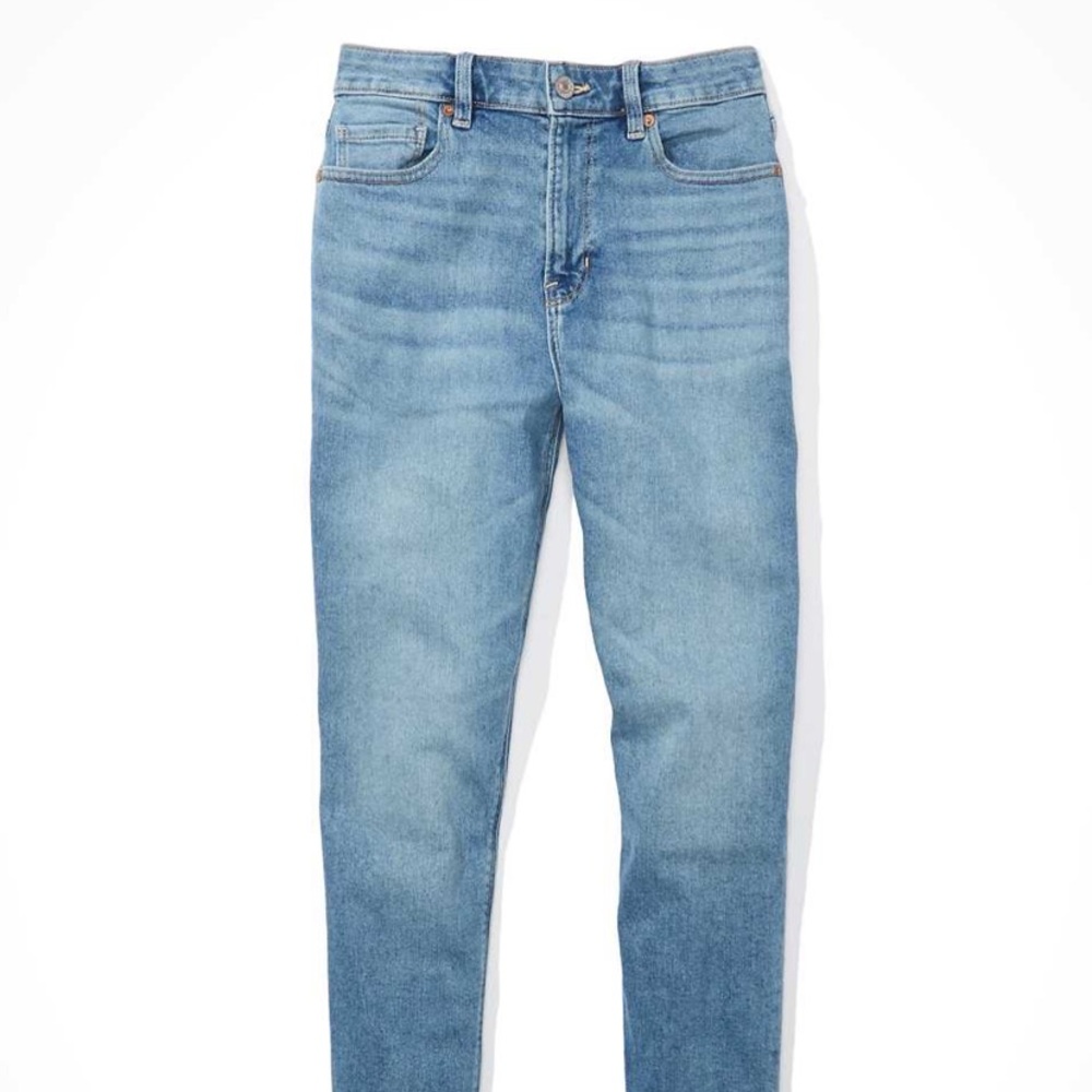 American eagle stretch mom jean